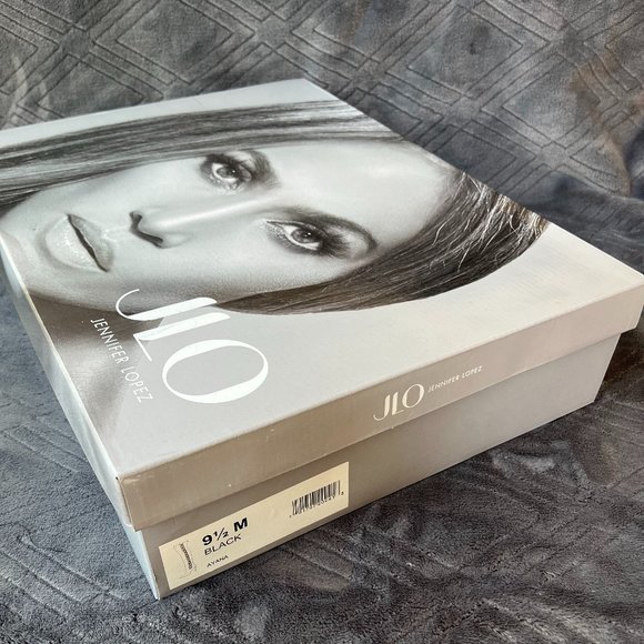 J.Lo Jennifer Lopez Ayana otk over the knee boot black gold chain - Picture 3 of 7